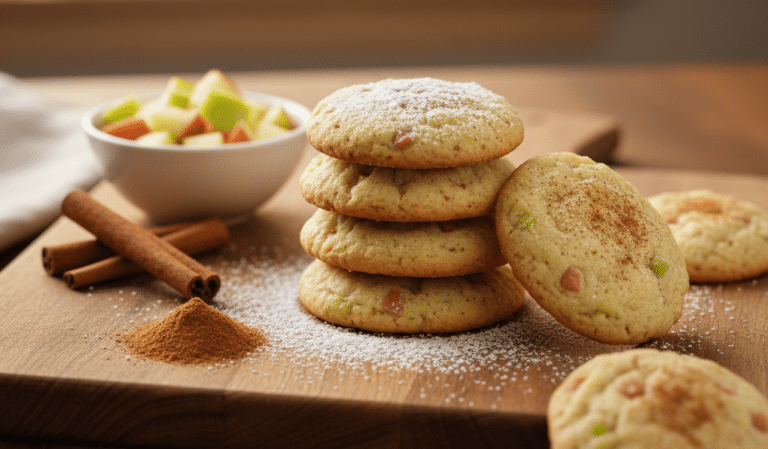 Galletas de Manzana y Canela (Estilo Pie)