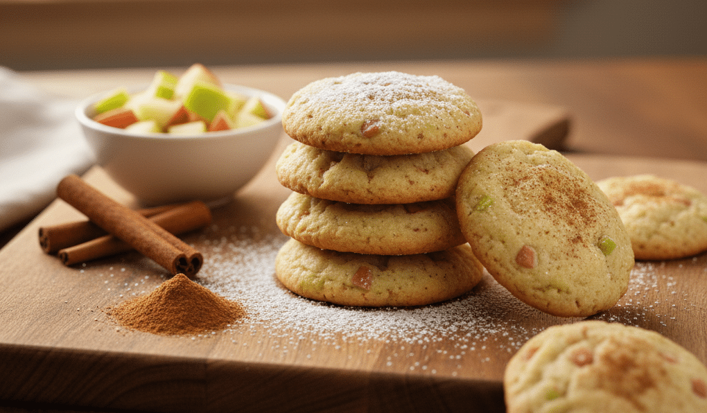 Galletas de Manzana y Canela (Estilo Pie)