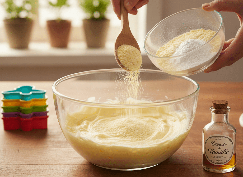 Galletas sin gluten con azúcar para decorar