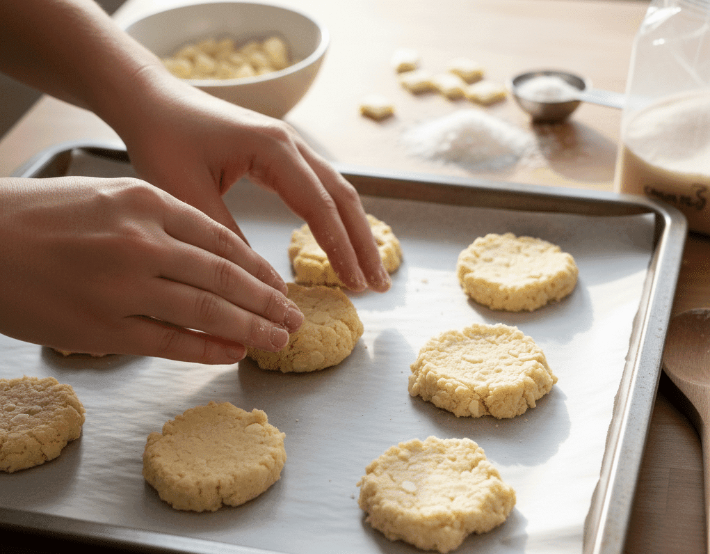 Galletas de Coco y Chocolate Blanco (Sin Gluten)
