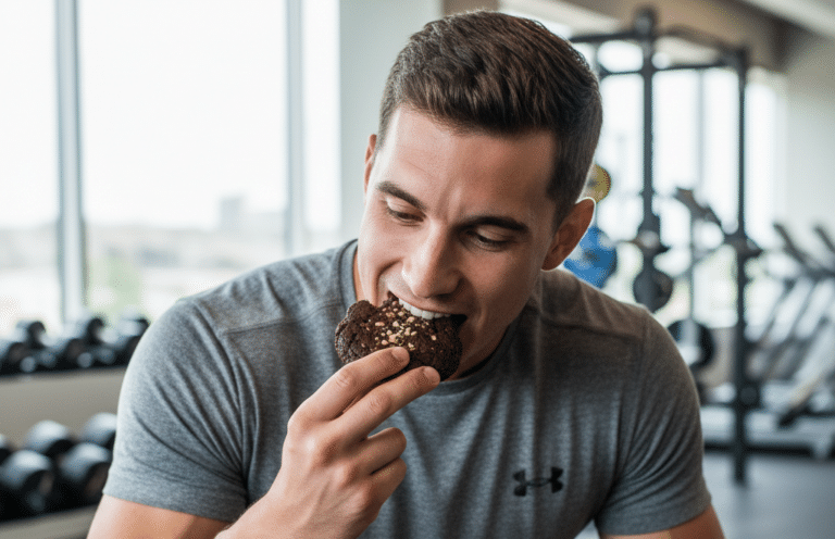 Receta de galleta de Proteinas Estilo "Brownie": Sin Horno (Raw)