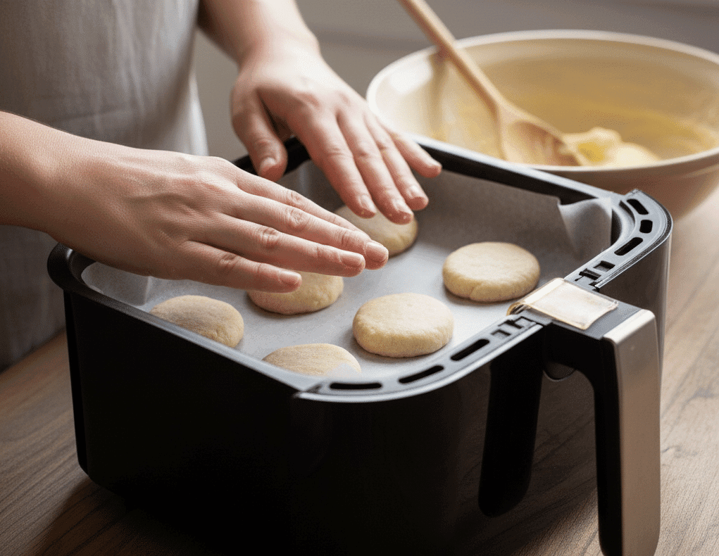 Galletas sin TACC en airfryer