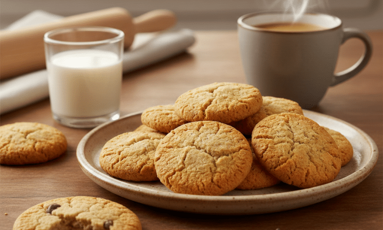Receta de Galletas sin TACC y sin Huevo fácil