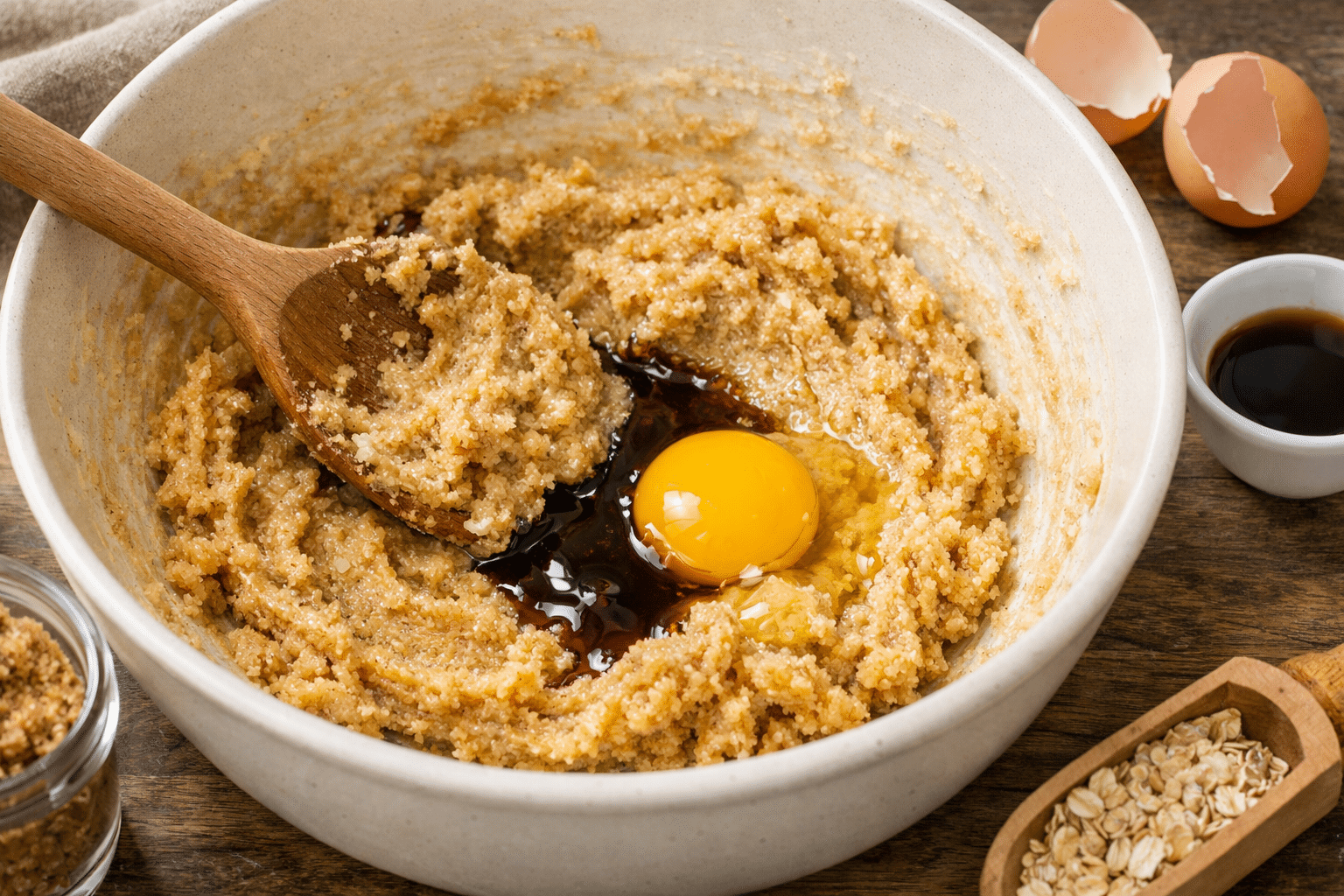 Galletas de proteina ricas en fibra