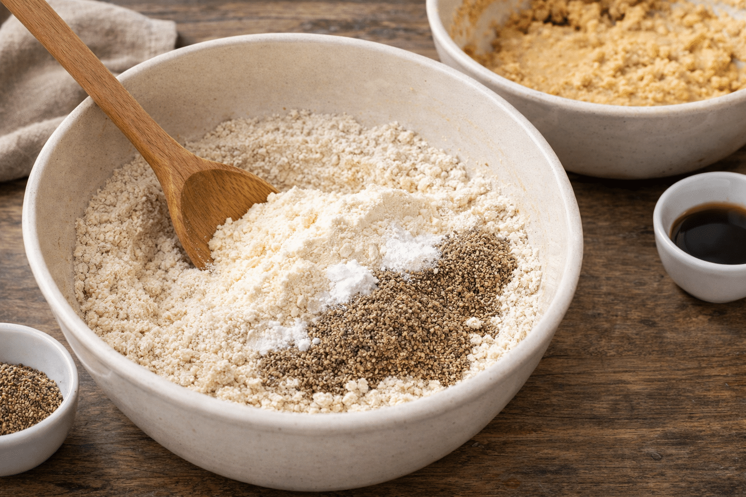 Galletas de proteina ricas en fibra