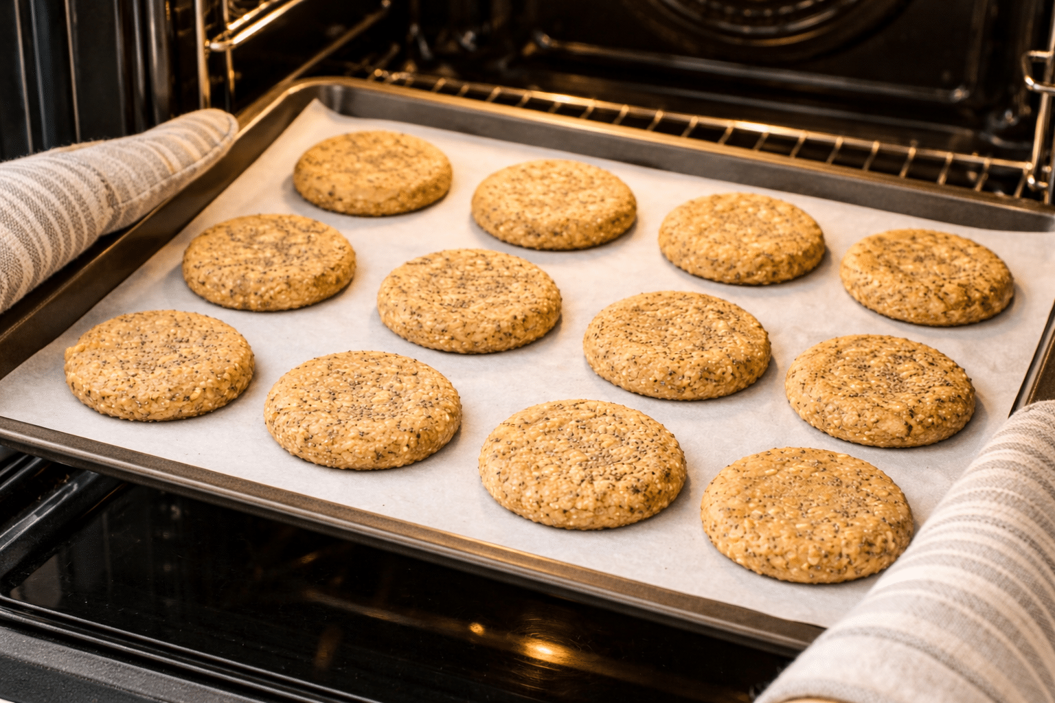 Galletas de proteina ricas en fibra