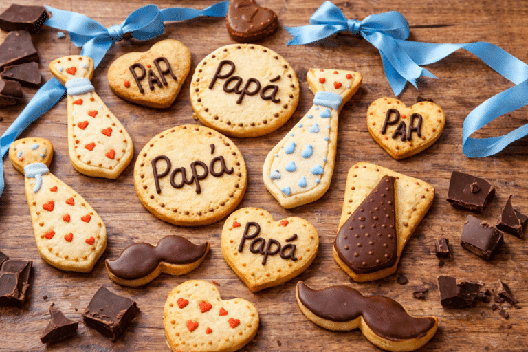 Receta sorpresa para el día del padre Galletas sin Gluten