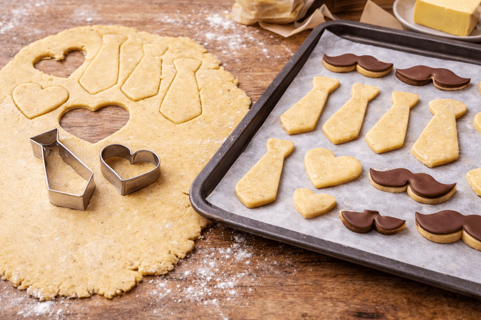 Receta sorpresa para el día del padre Galletas sin Gluten