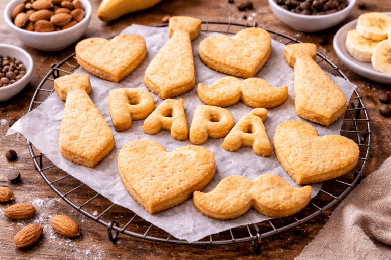 Receta sin azucar para regalar el día del Padre Receta de Galletas