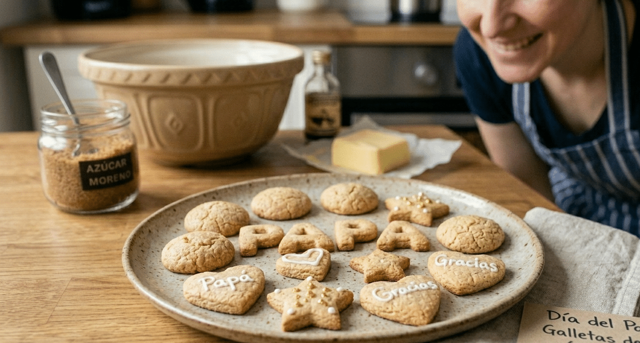 Galletas sin Gluten para el dia del Padre