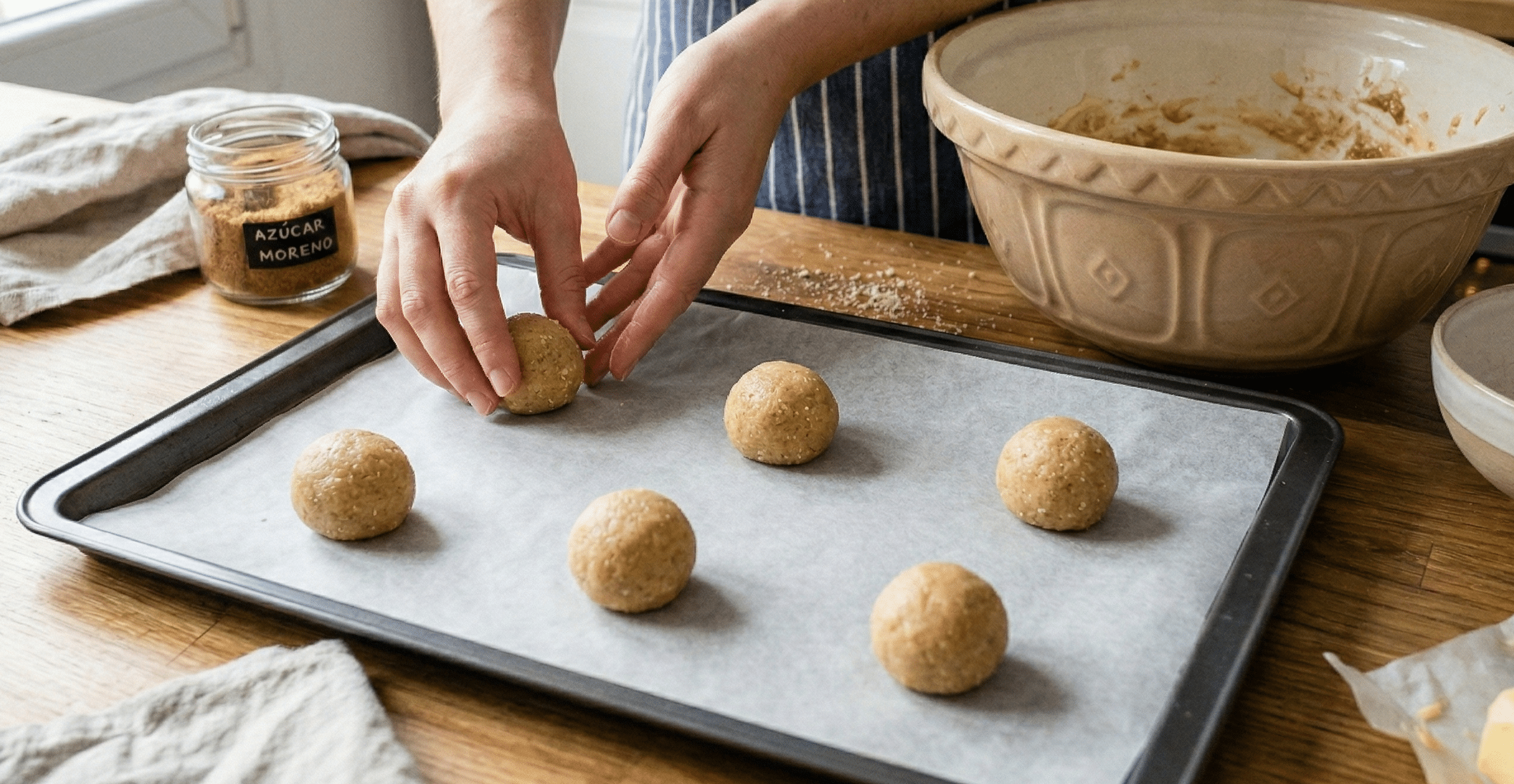 Receta de galletas sin Trigo, Avena, Cebada y Centeno.