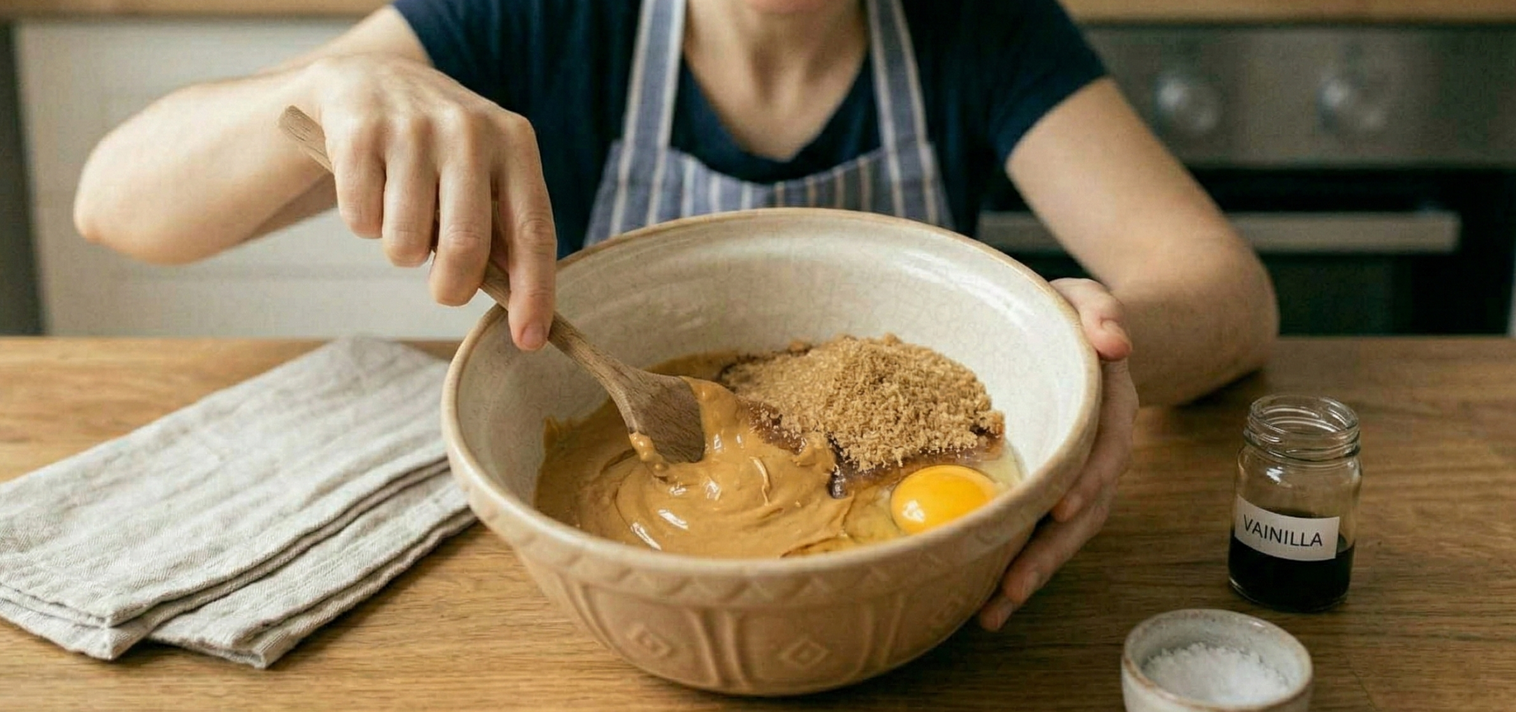 Receta para el día del padre de galletas sin Harina