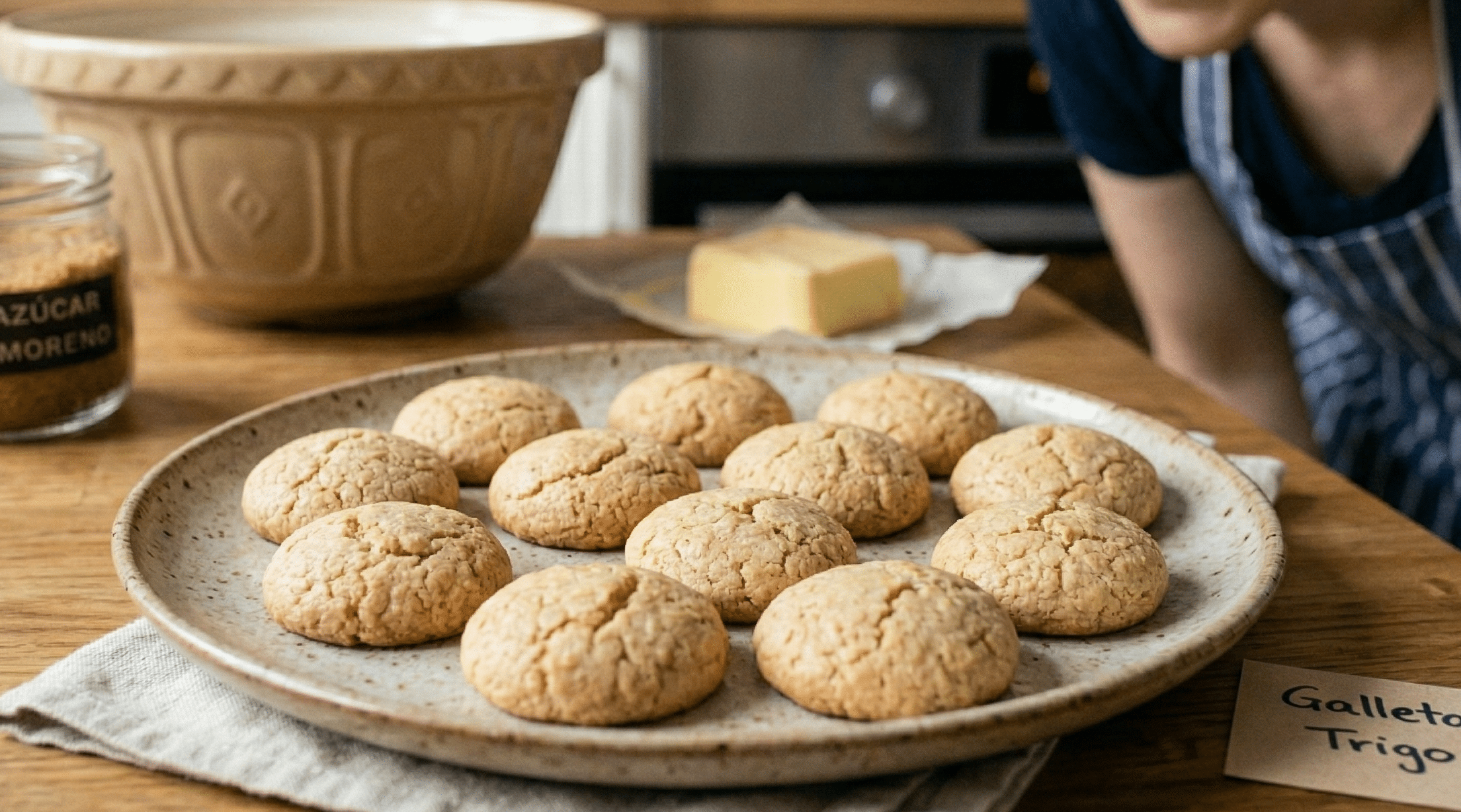 Receta de galletas sin Trigo, Avena, Cebada y Centeno.