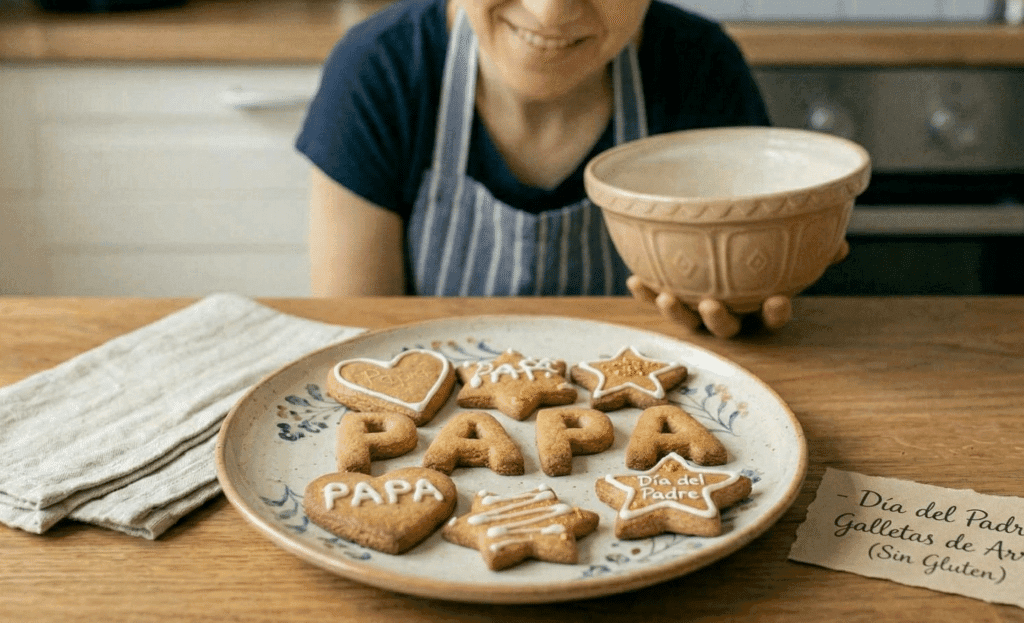 Galletas sin Gluten para el dia del Padre