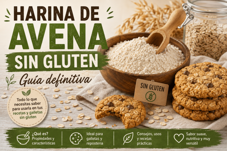 Harina de avena sin gluten: guía definitiva