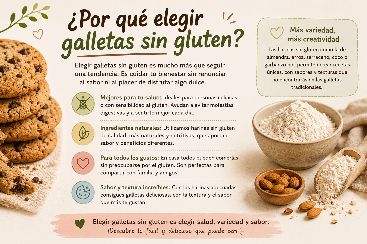 ¿Influye la harina sin gluten que utilicemos? - GALLETAS SIN GLUTEN (2)
