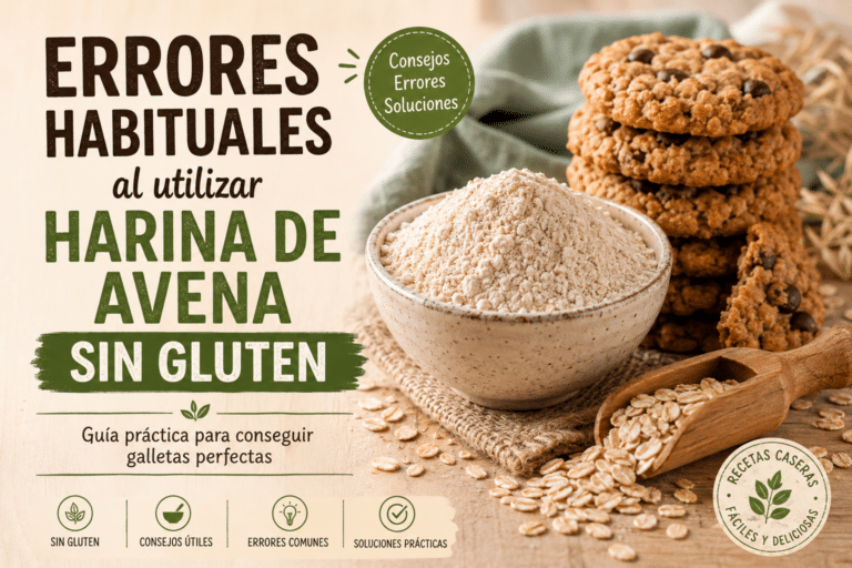 Errores habituales al utilizar harina de avena sin gluten