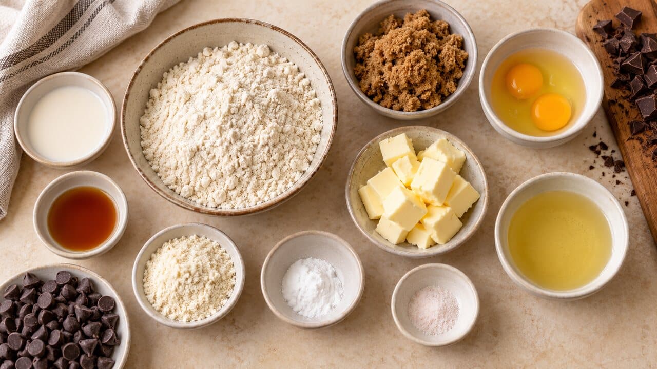 Galletas sin gluten preparadas en una cocina de gran altitud