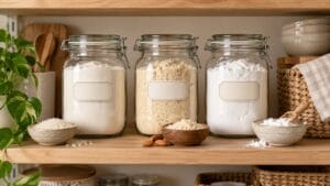 Cómo conservar harinas sin gluten para que no pierdan calidad