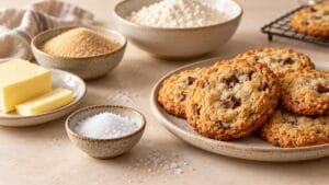 Qué función cumple la sal en las galletas sin gluten y cuánta usar