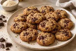 Galletas de quinoa con chocolate negro sin gluten