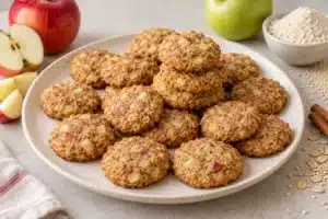 Galletas de quinoa y manzana sin gluten