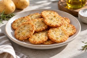 Galletas saladas de patata sin gluten