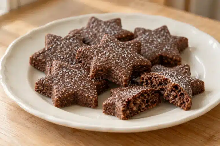 Basler Brunsli sin gluten de chocolate y almendra terminadas y listas para servir
