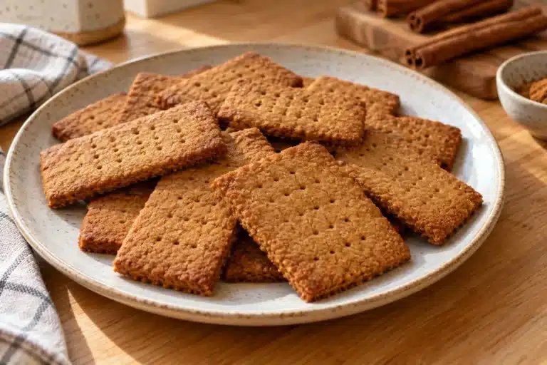 Speculoos sin gluten y sin huevo, rectangulares y especiadas
