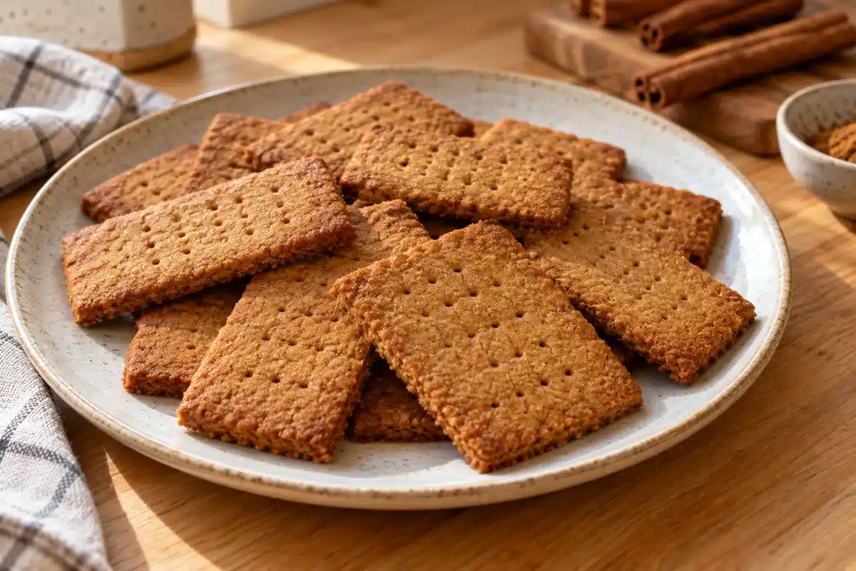 Speculoos sin gluten y sin huevo, rectangulares y especiadas