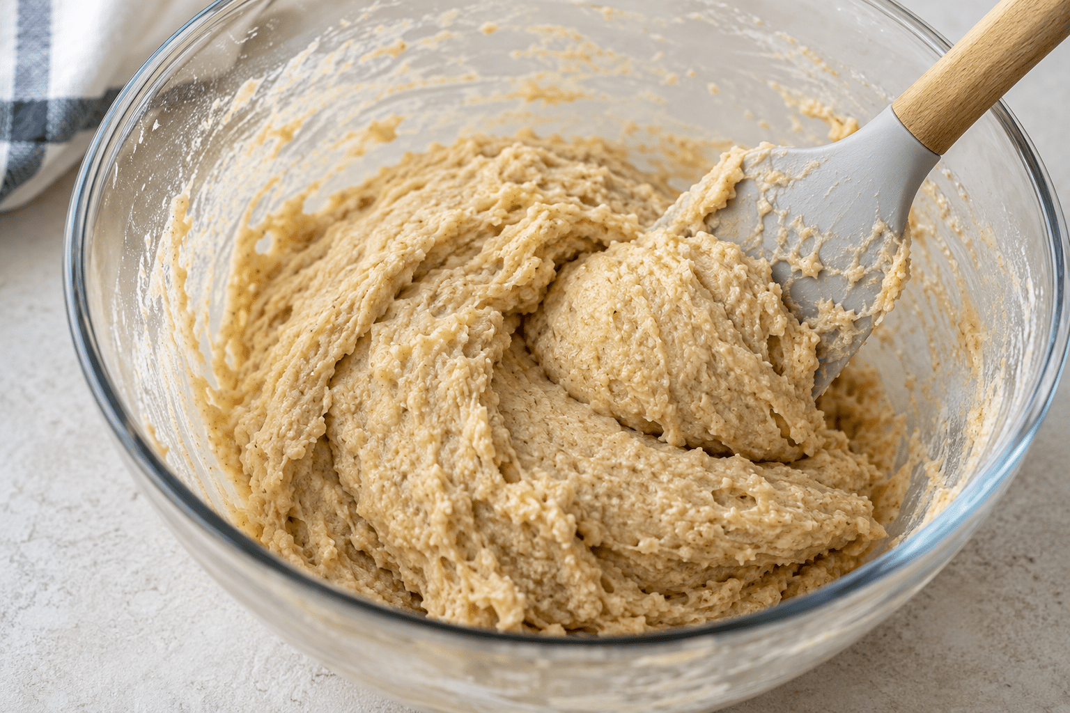 Galletas proteicas de plátano y avena: paso 2 de preparación