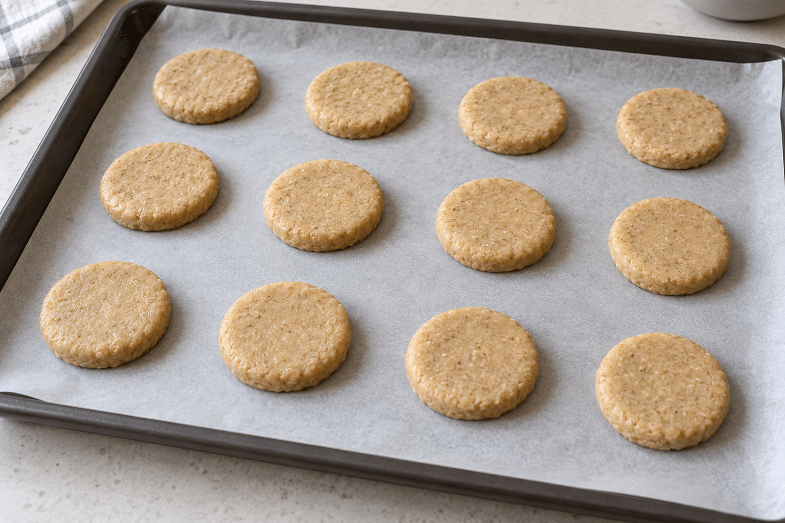 Galletas proteicas de plátano y avena: paso 3 de preparación